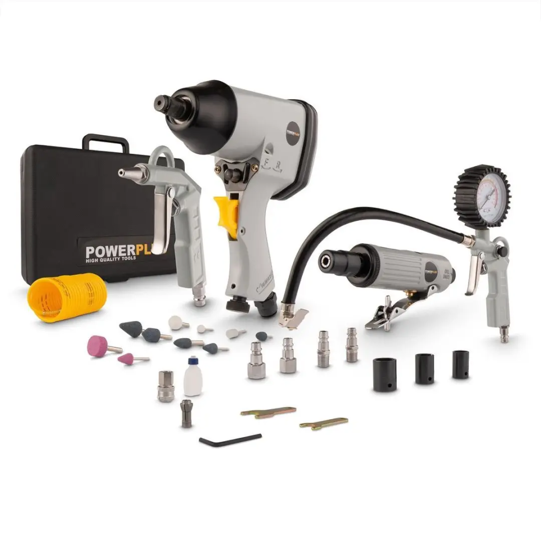 Powerplus POWAIR0021 Pneumatische Basisset