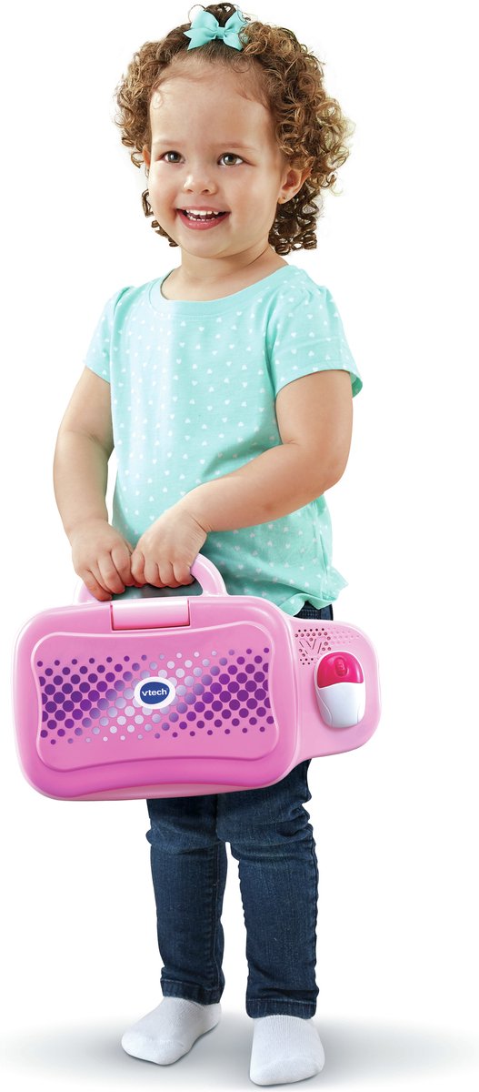 VTech Jouets Electroniques Educatifs ORDI GENIUS PRO ROSE