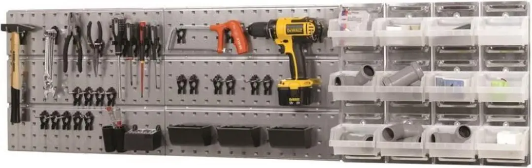 Raaco Gereedschapswand Compleet 46-delig - Grijs
