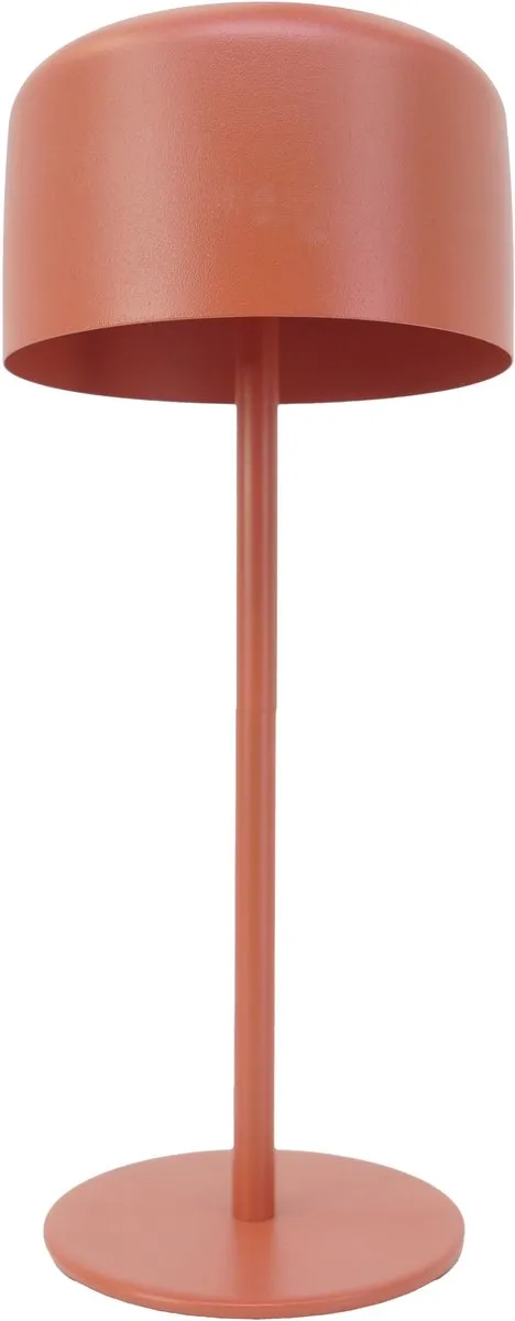 Eglo Roccanova Tafellamp Solar - Steenrood/Warm Oranje - 22u Oplaadbaar