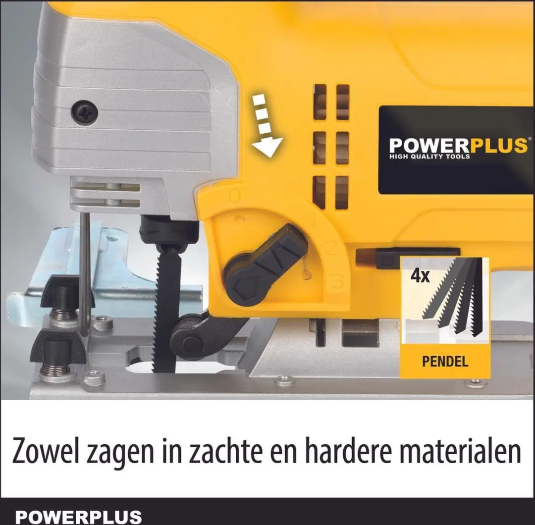 Powerplus POWX0361 Decoupeerzaag 810W - 3000 min-1