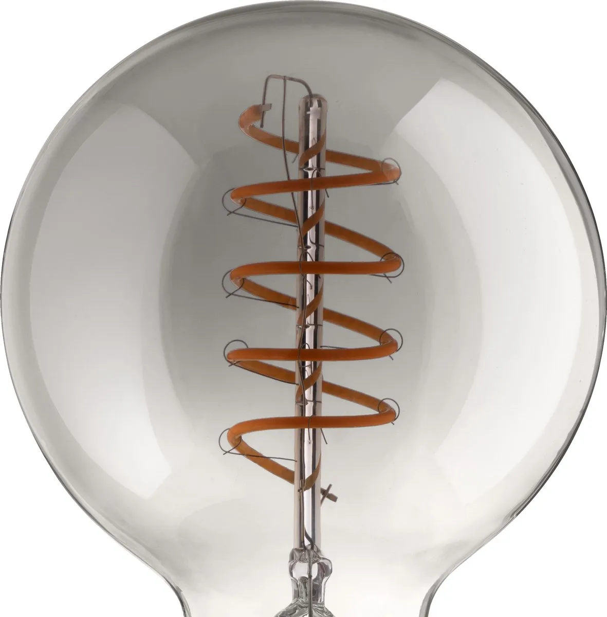 Eglo LED Lamp E27 Rookglas Ø9,5cm 2000K - Dimbaar