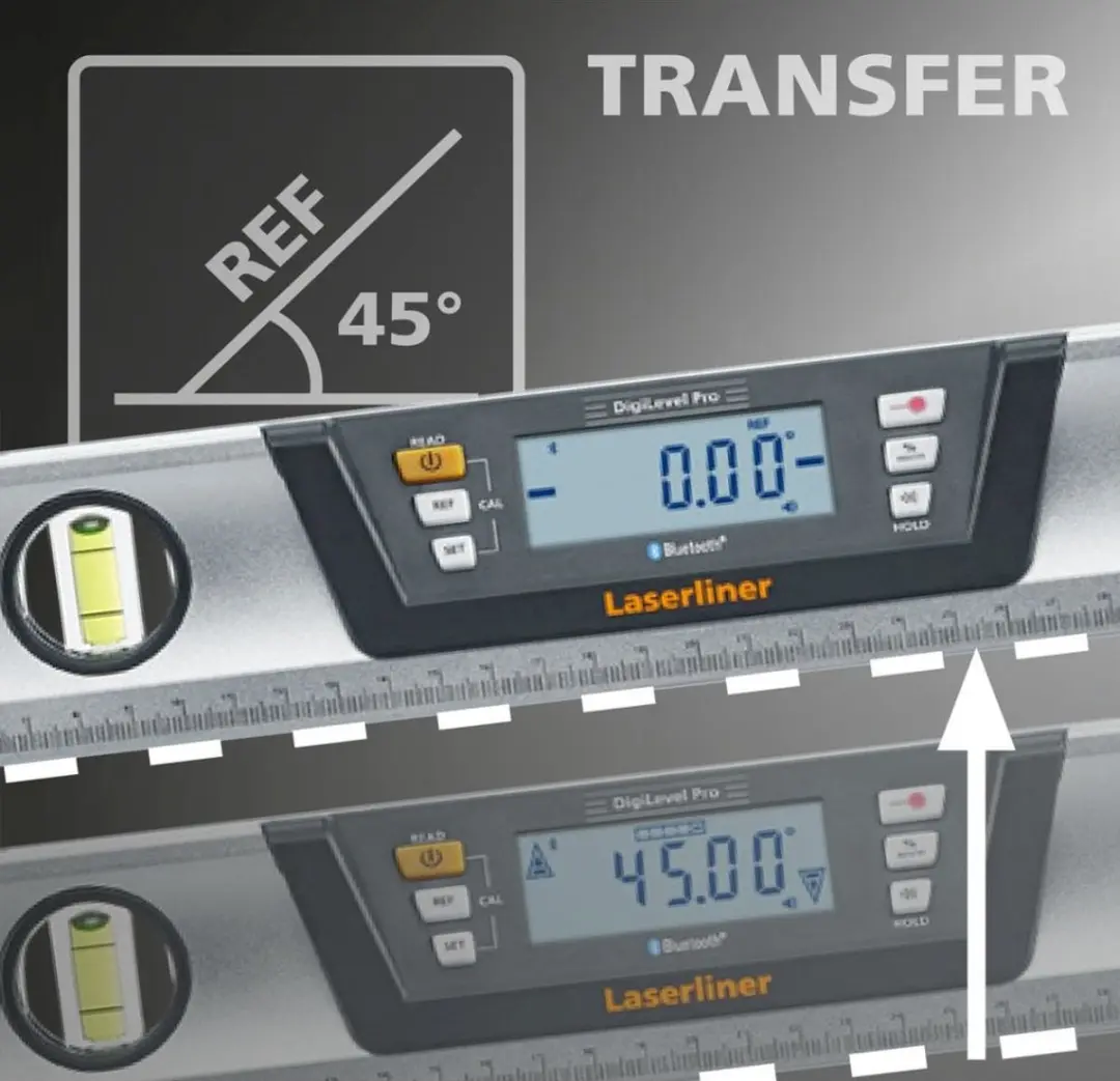 Laserliner DigiLevel Pro 60 Waterpas 081.271A - Zwart