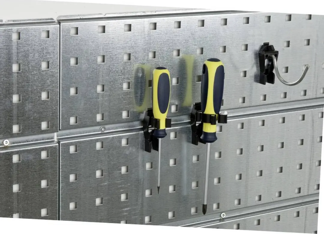 Raaco 110631 Gereedschapsklem 6-12mm - 4 Stuks - Zwart