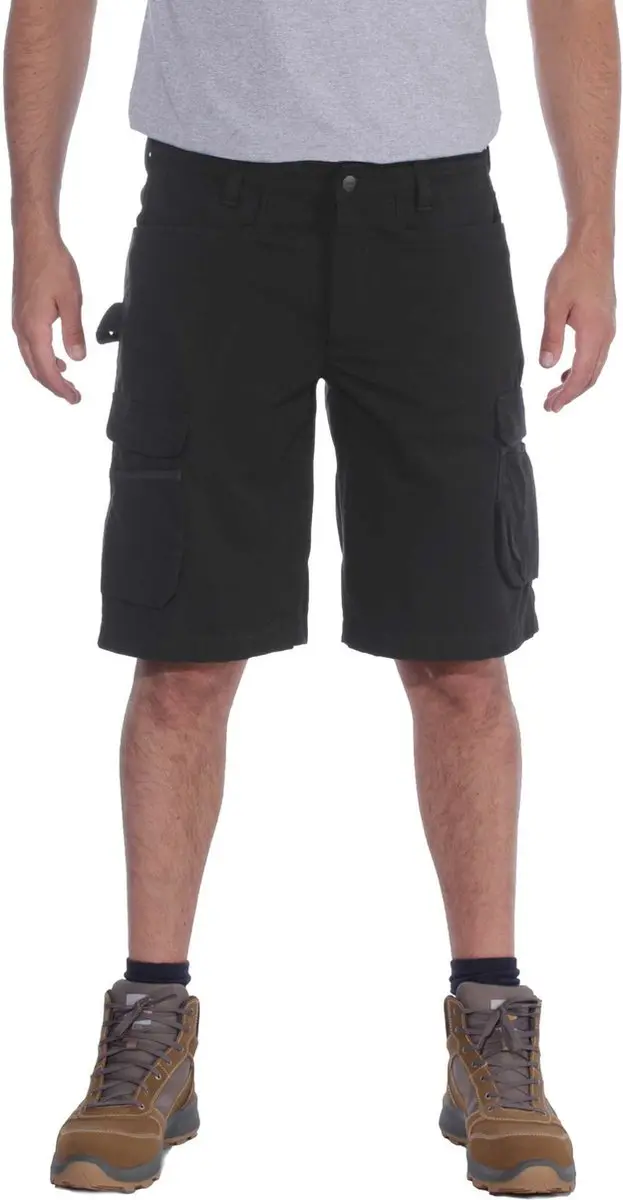 Carhartt Steel Multipocket Korte Werkbroek - Maat 40 - Zwart