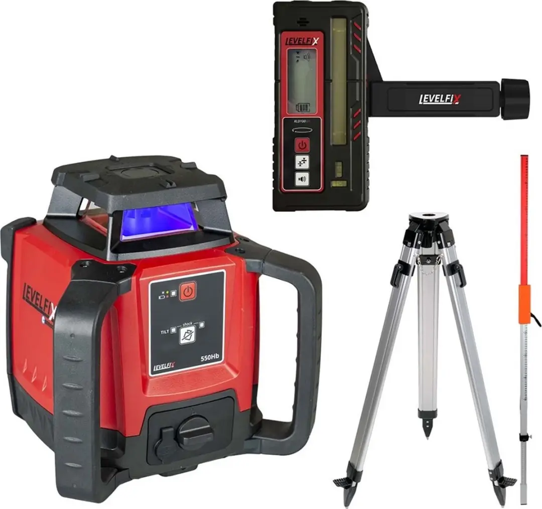 Levelfix 554513 Bouwlaser Set - Rood
