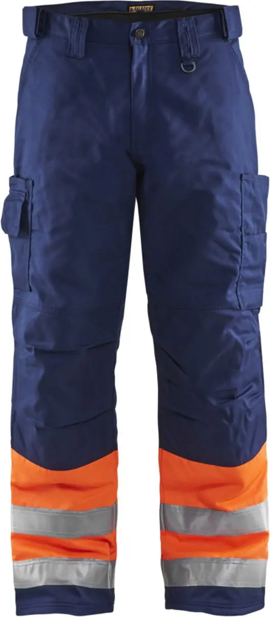 Blåkläder Winterwerkbroek High Vis 1862-1811 124