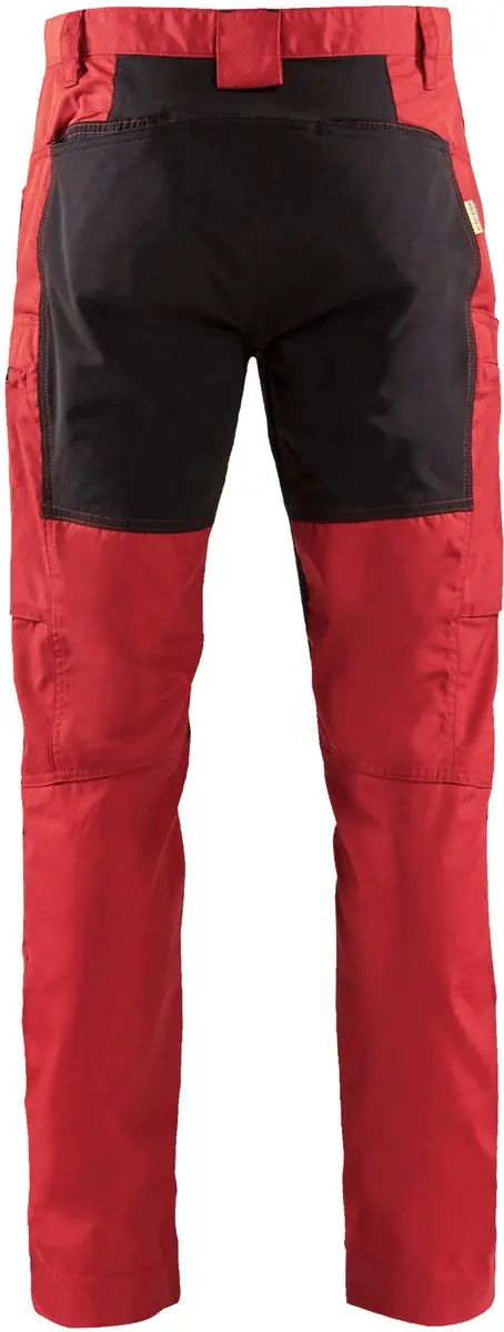 Blåkläder Service Werkbroek D116 - Rood/Zwart