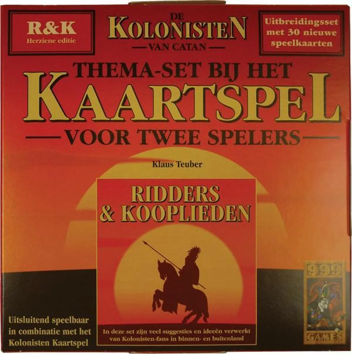 999 Games Kolonisten van Catan Kaartspel Ridders & Kooplieden