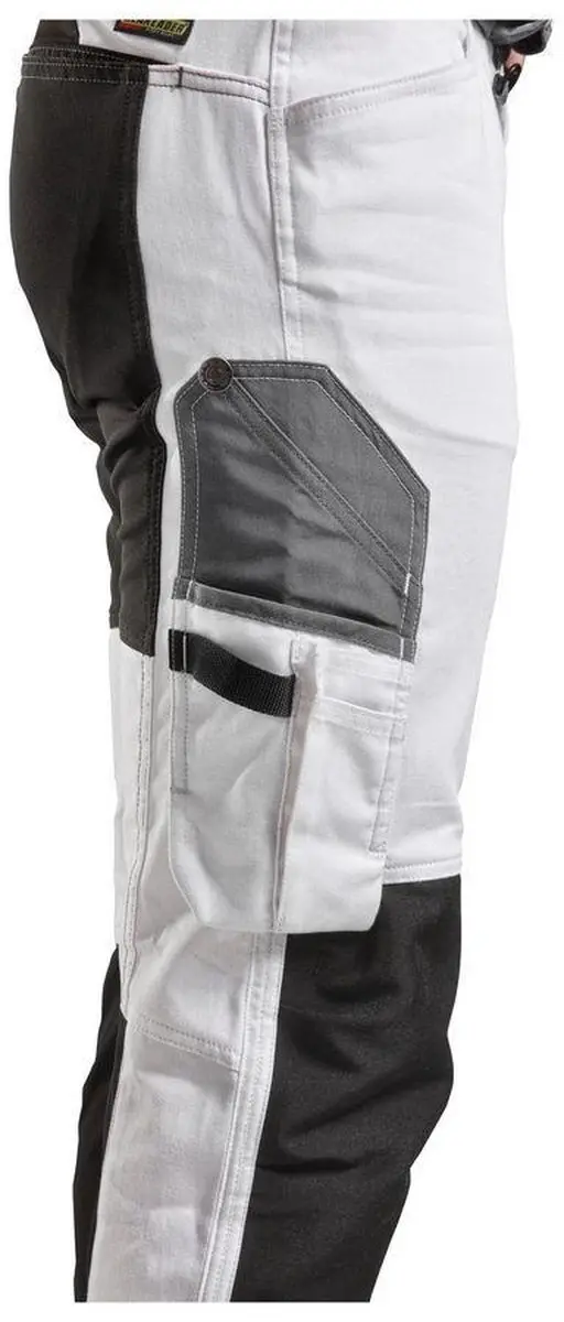 Blåkläder Dames Schildersbroek 7910-1000 - Wit/zwart - afbeelding 6 van 6