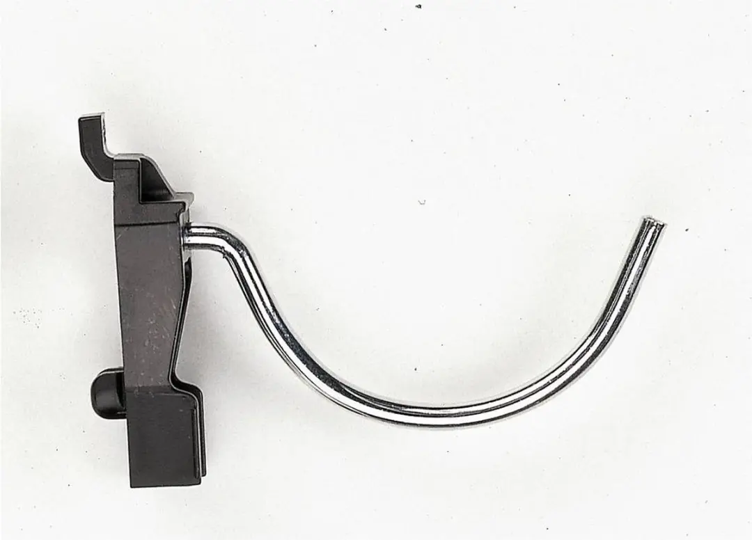 Raaco Gereedschapshaak Clip 108928 - 4 Stuks - Zwart/Zilver