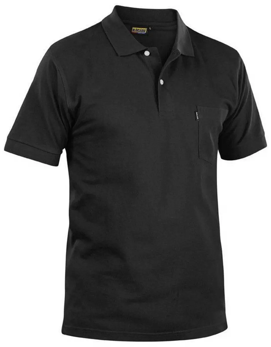 Blåkläder Piqué Polo 3305-1035 - Zwart - XXXL