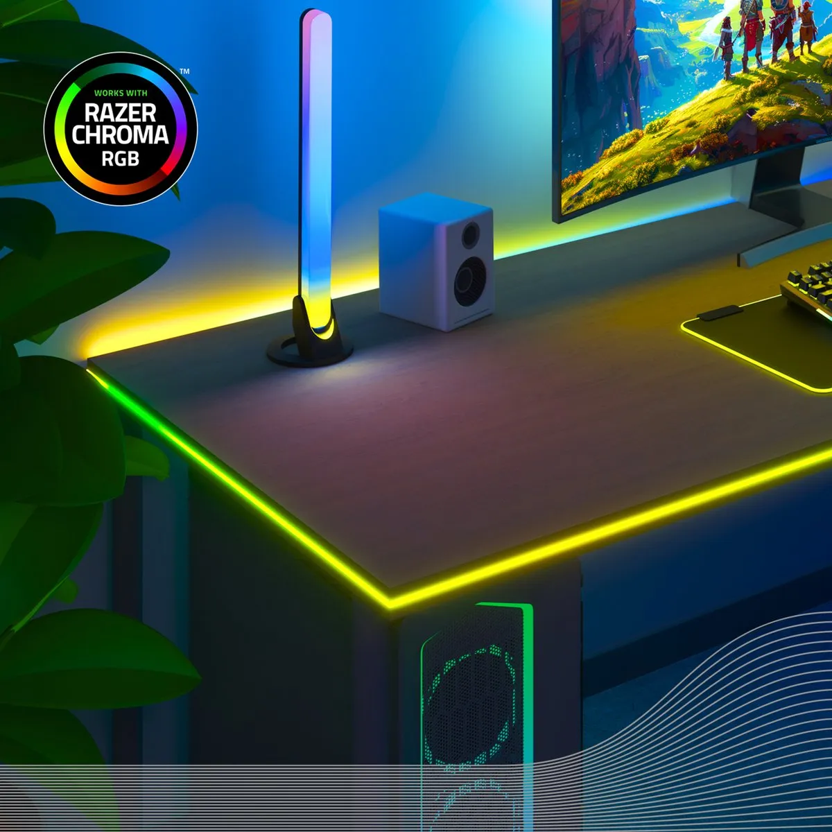 Calex Gaming Monitor LED Light Bar - RGBW - 4.5W