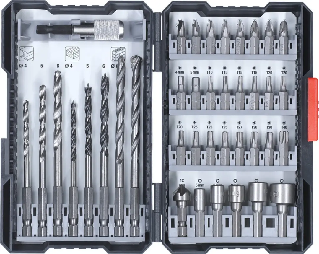 KWB 108955 Boor- en bitassortiment - 39-delig
