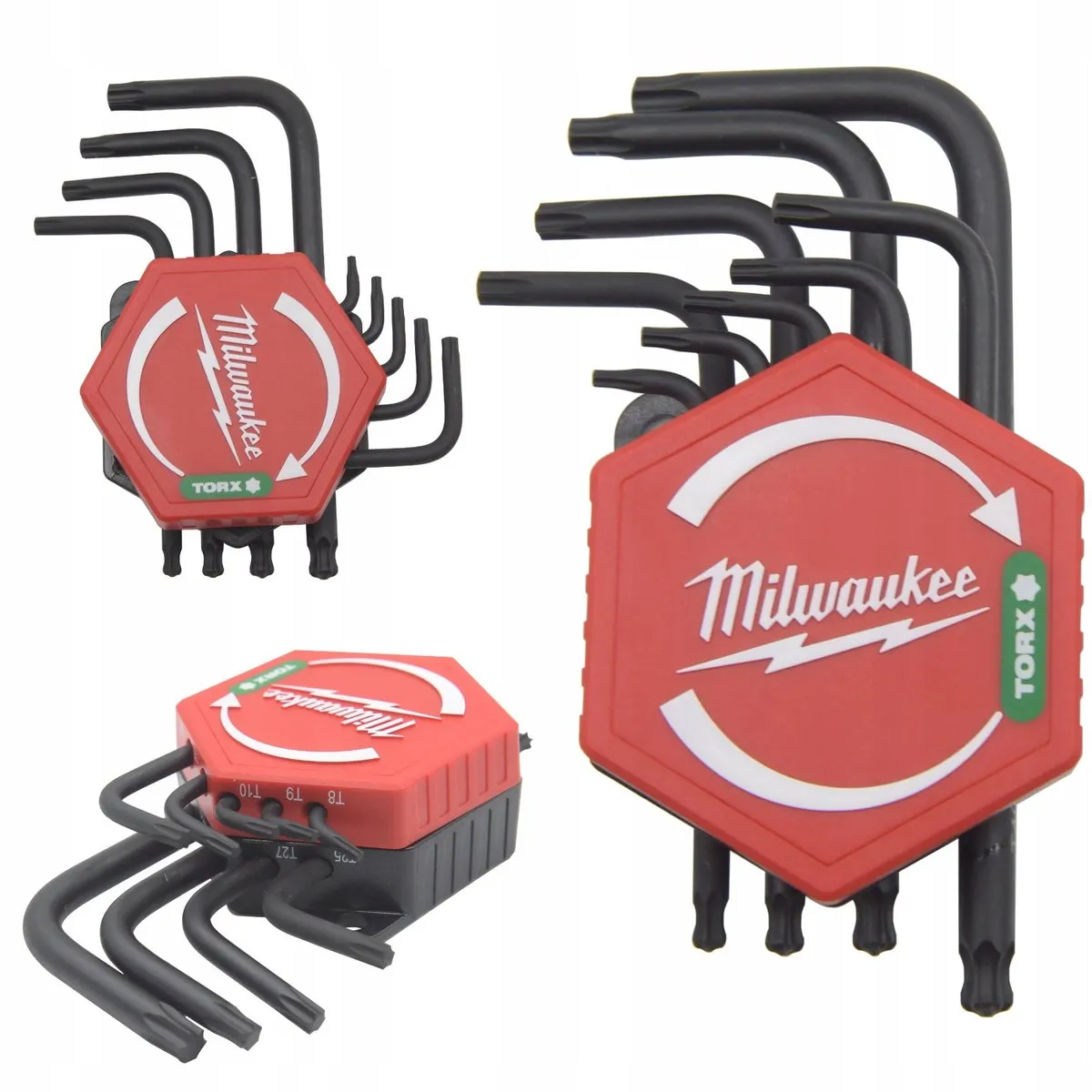 Milwaukee Torx Inbussleutel Set Gebogen T8-T40