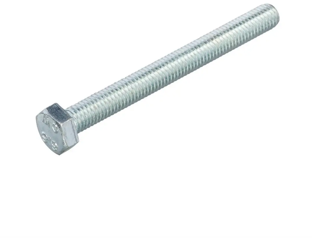 Hoenderdaal Tapbout DIN 933 8.8 M20x160mm Verzinkt