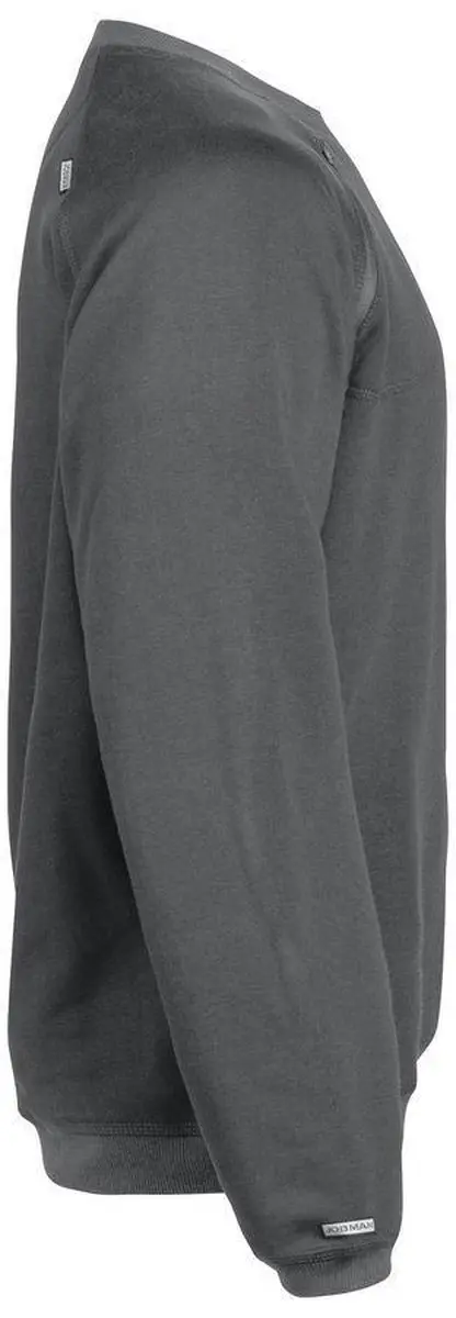 Jobman 5122 Roundneck Sweatshirt Donkergrijs XXL