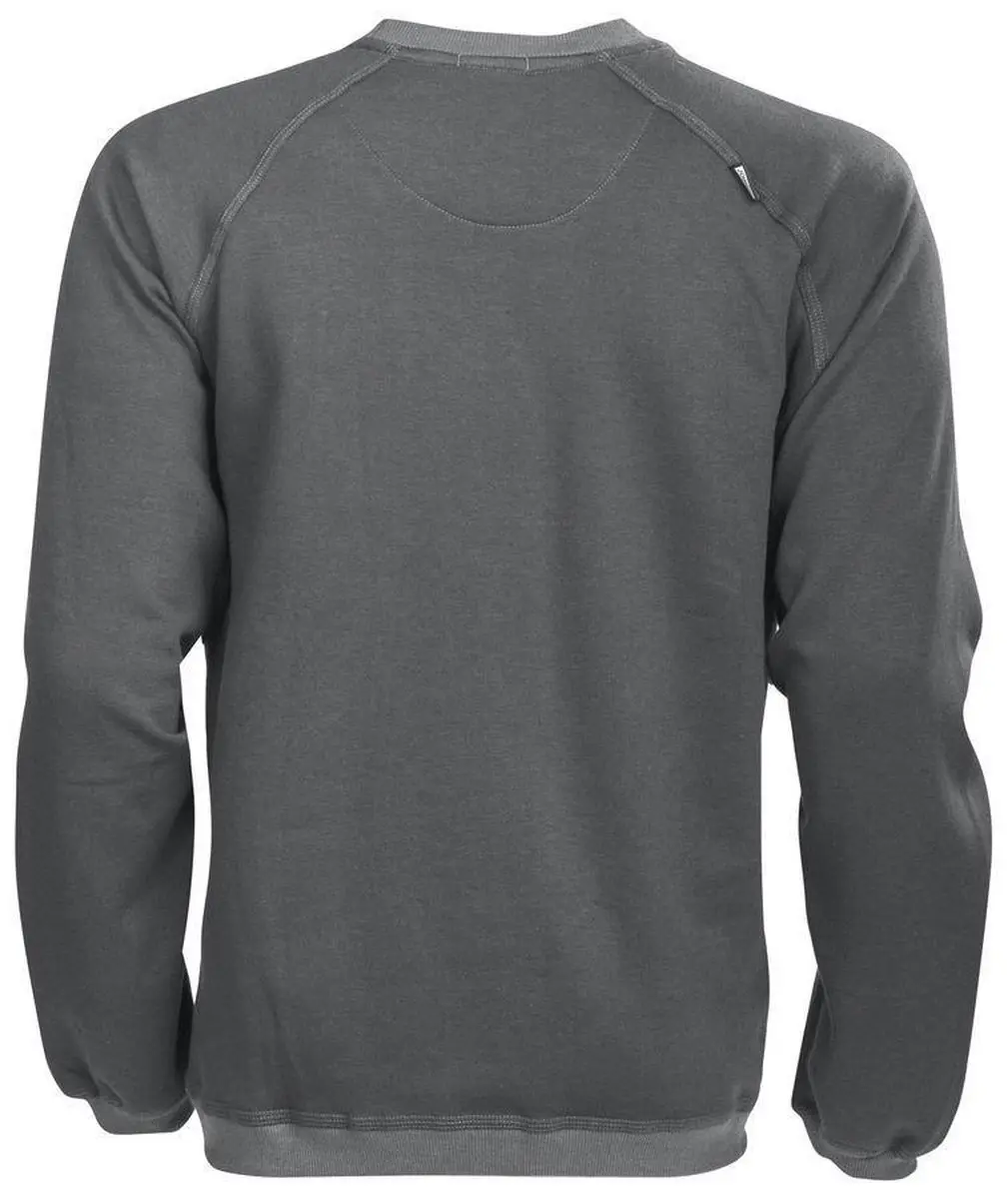 Jobman 5122 Roundneck Sweatshirt Donkergrijs XXL