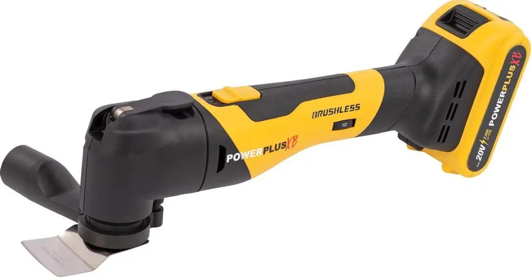 Powerplus POWXB40020 Accu Multitool 20V - 2000mAh - 14-delig