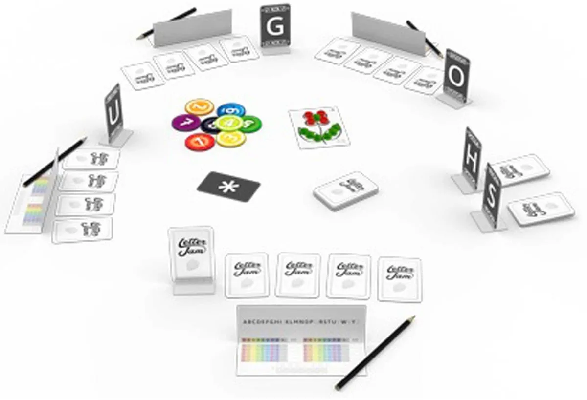 Asmodee Letter Jam Bordspel CGE00052 - 2-6 Spelers