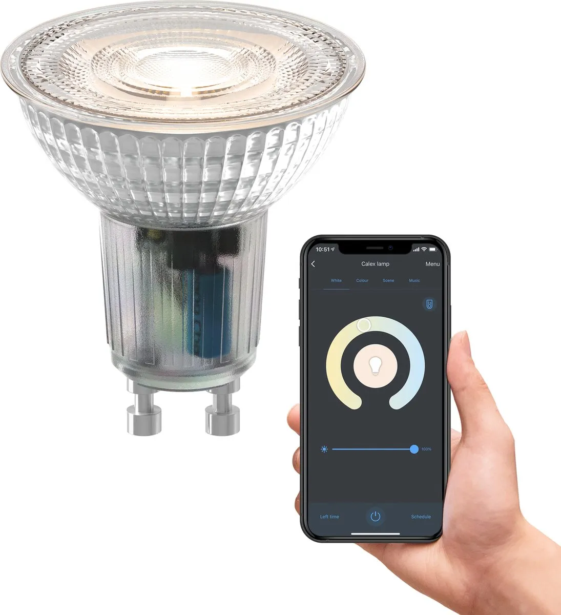 Calex Slimme LED GU10 4.9W