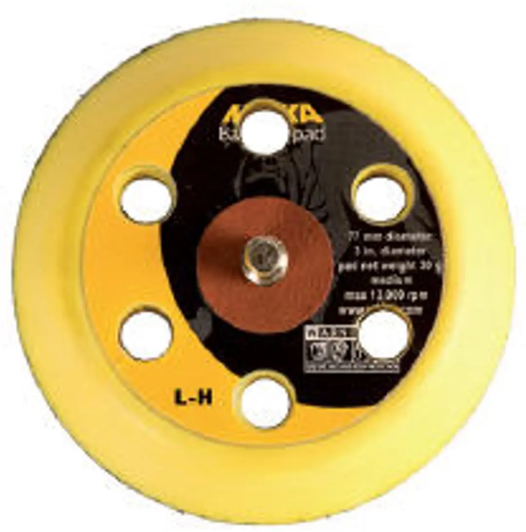 Mirka Steunpad 77mm 6 Gaten 1/4 Velcro