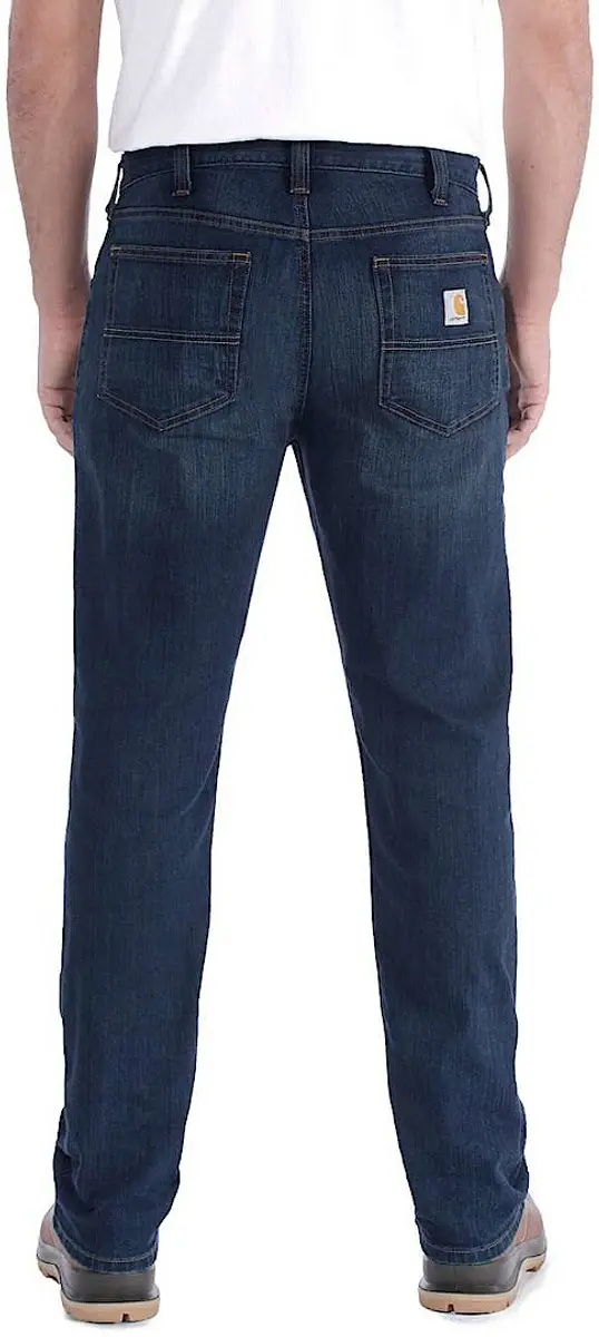 Carhartt Straight Fit 5-Pocket Jeans - Blauw 36/34 - afbeelding 6 van 6