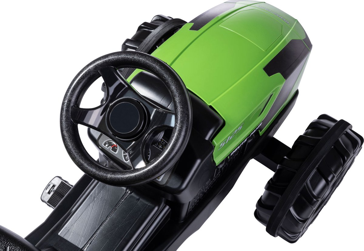 Tractor Deutz Fahr - Trapauto - Groen