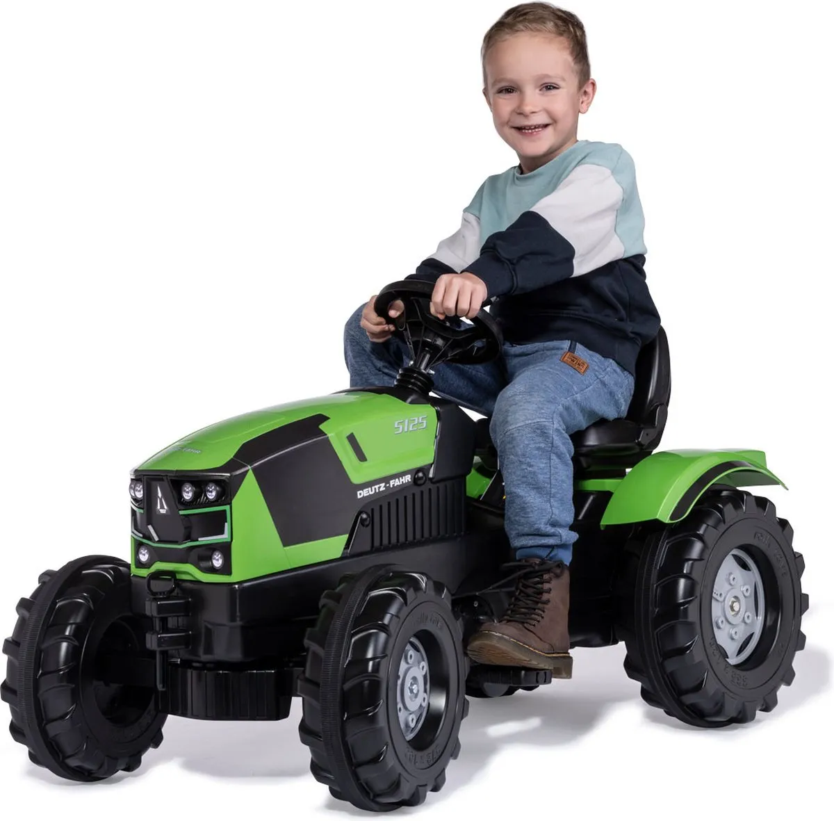 Rolly Toys Deutz Fahr Trapauto 60 124 0 - Groen - afbeelding 6 van 6