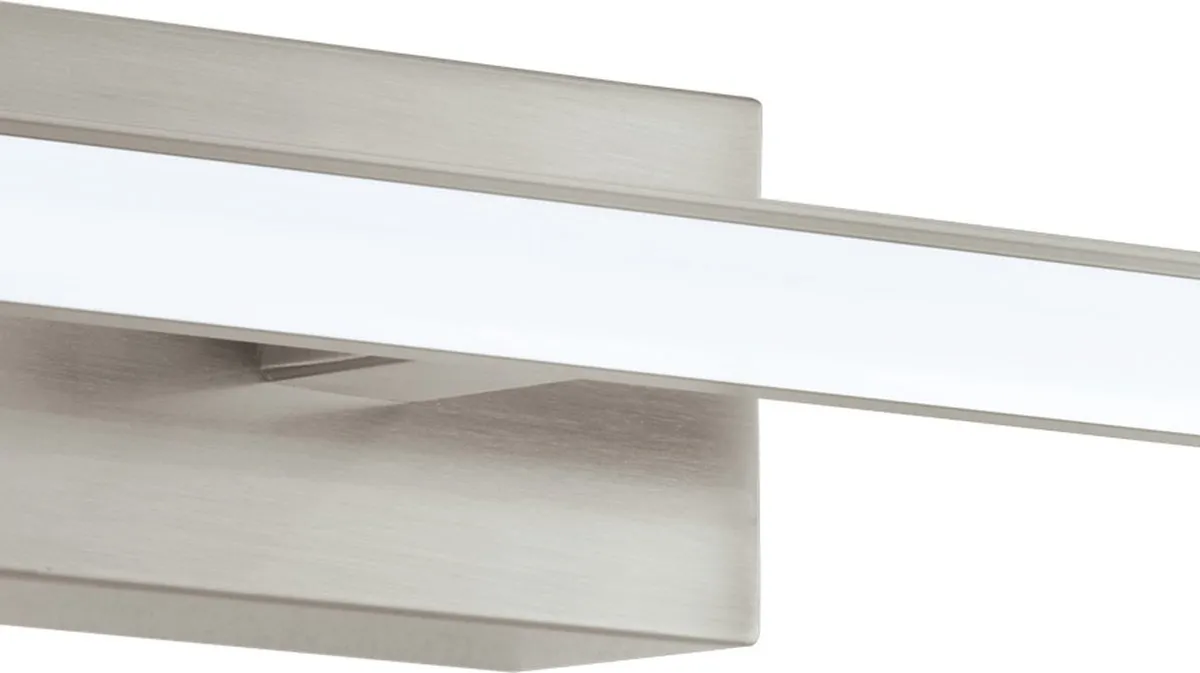 Eglo Tabiano Wandlamp 3 Lichtpunten LED Nikkel - Wit