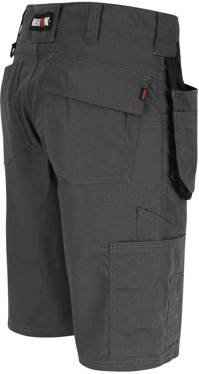 Herock Batua Korte Werkbroek 56 - Zwart