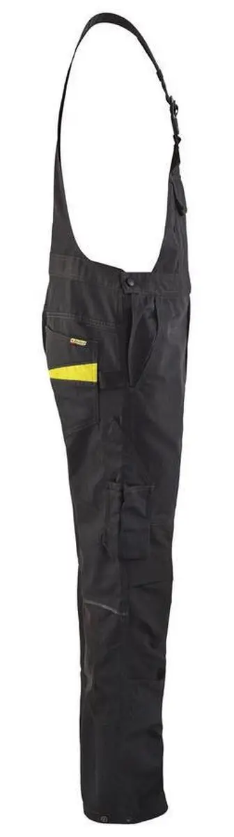 Blåkläder Bretelbroek 2695-1330 - D120 - Zwart/High Vis Geel
