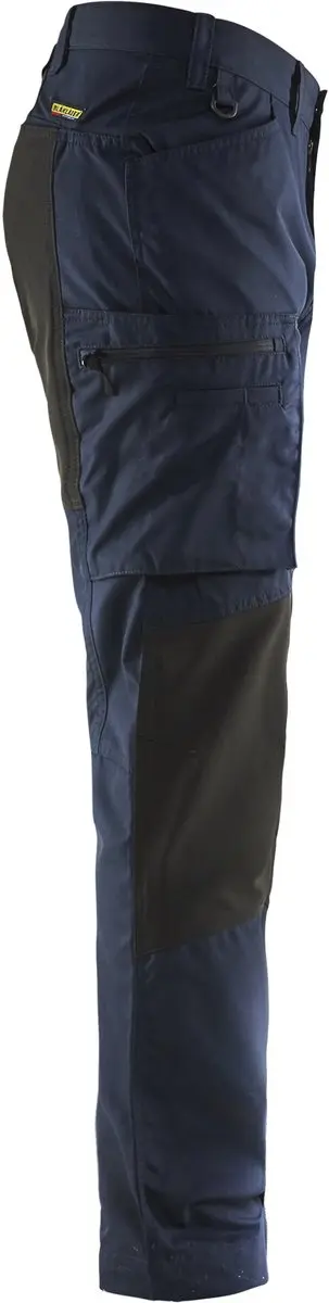 Blåkläder Service Werkbroek 1459-1845 - Maat 56 - Donker marineblauw/Zwart