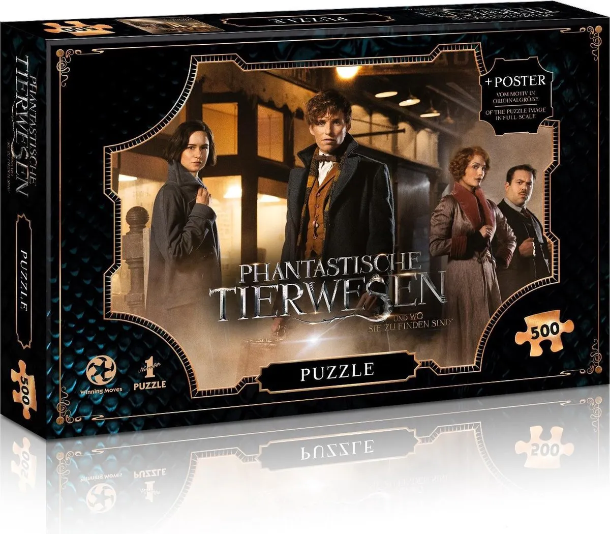 Winning Moves Puzzle Phantastische Tierwesen 500 Stuks