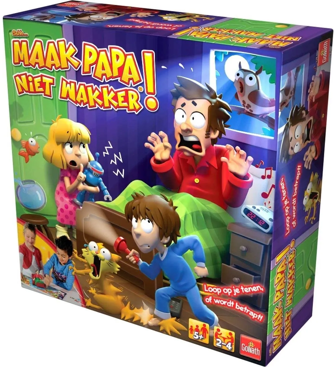 Goliath Sshh Maak Papa Niet Wakker Bordspel 931960 - 2-6 Spelers