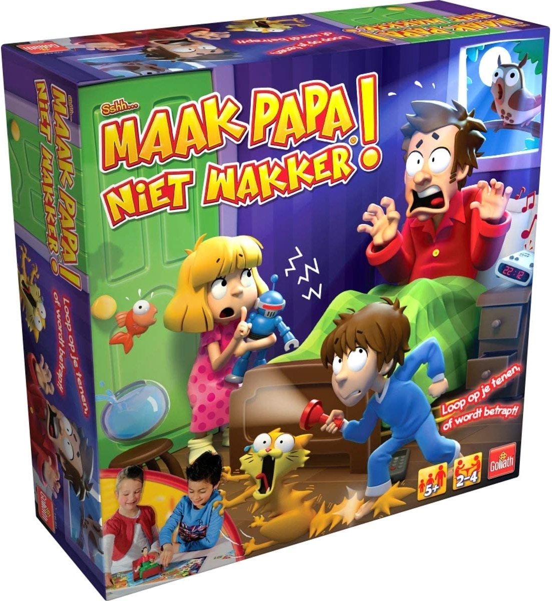 Goliath Sshh Maak papa niet wakker - Bordspel - Kinderspel