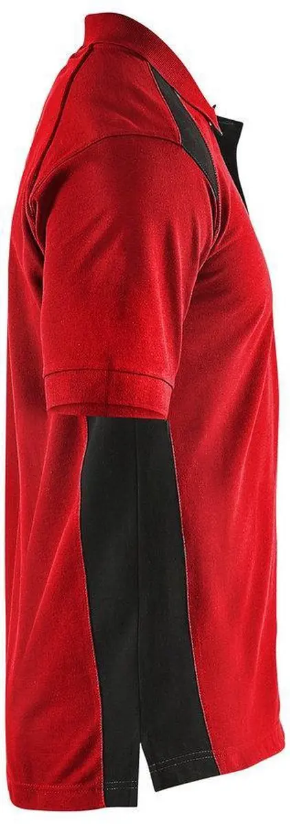Blåkläder Poloshirt Piqué 3324-1050 - Rood/Zwart M