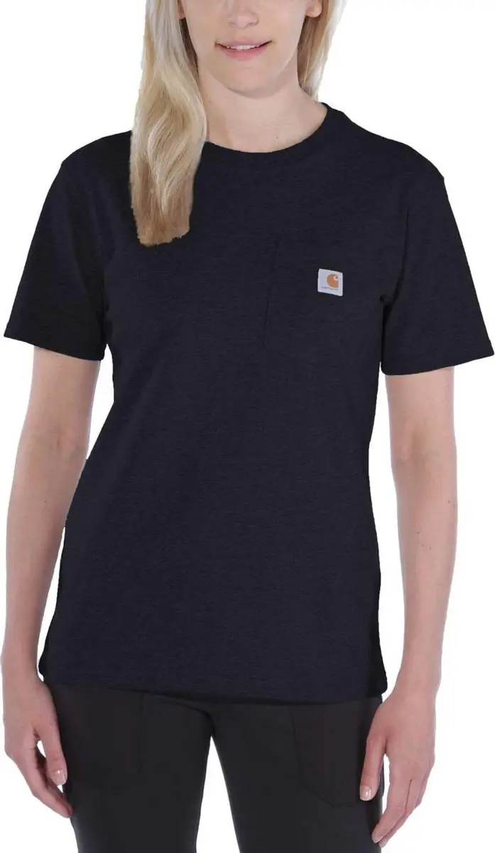 Carhartt Dames Werkshirt T-Shirt - XL - Zwart - afbeelding 6 van 6
