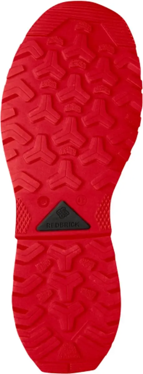 Redbrick Pulse Speed Lace Laag S3 32325 - Zwart/Rood