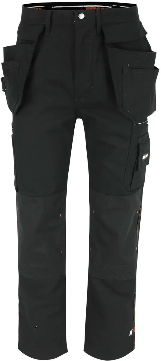 Herock Hercules Werkbroek - Kniestukken 44 - Grijs/Zwart
