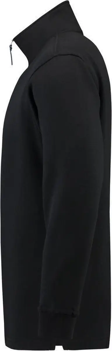 Tricorp Sweater Ritskraag - Zwart - Maat L