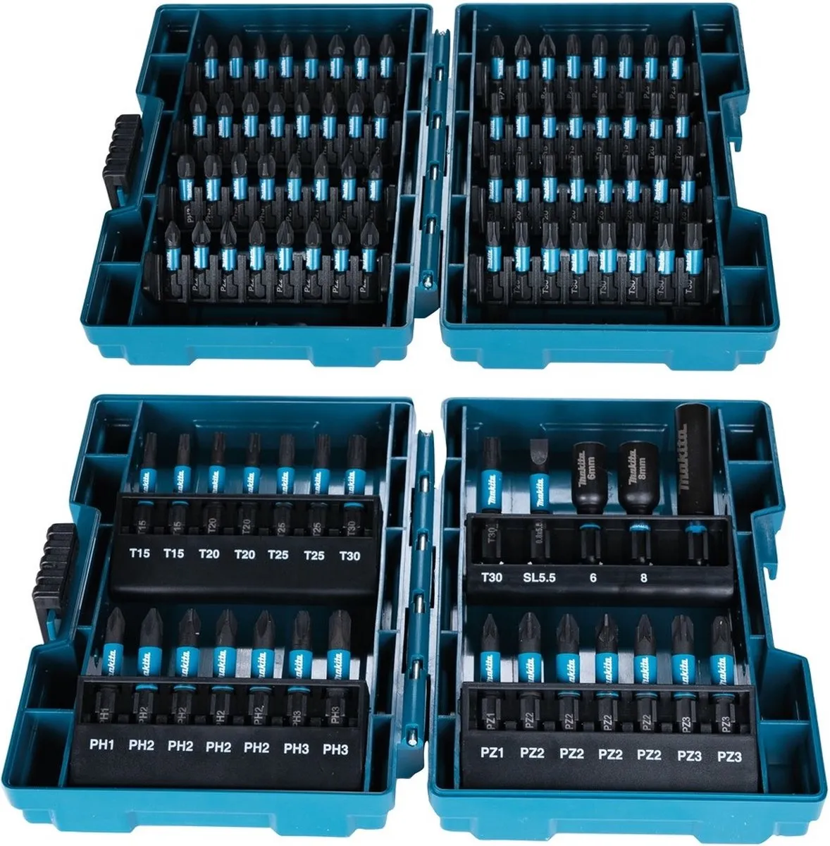 Makita Impact Black 90-delige Bitset E-03109