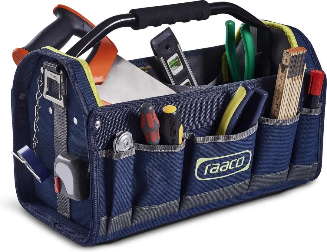 Raaco Toolbag Pro Gereedschapstas 419x206x264mm - Donkerblauw/Zwart