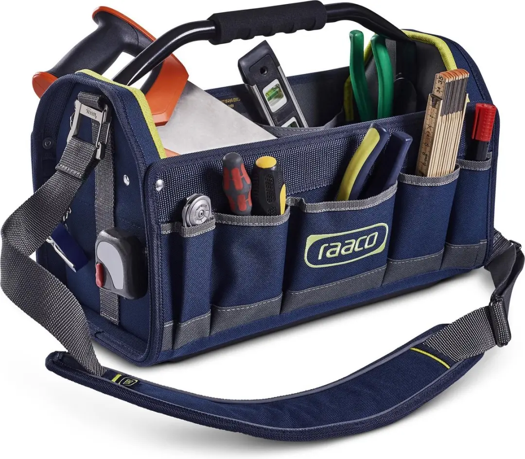 Raaco Toolbag Pro Gereedschapstas 419x206x264mm - Donkerblauw/Zwart