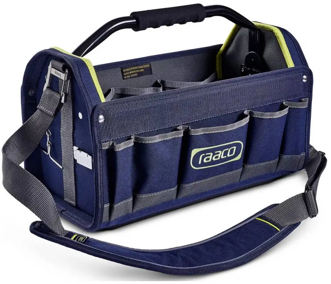 Raaco Toolbag Pro Gereedschapstas 419x206x264mm - Donkerblauw/Zwart - afbeelding 6 van 6