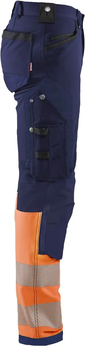 Blåkläder Werkbroek 1193-1642 108 - Marineblauw/Oranje