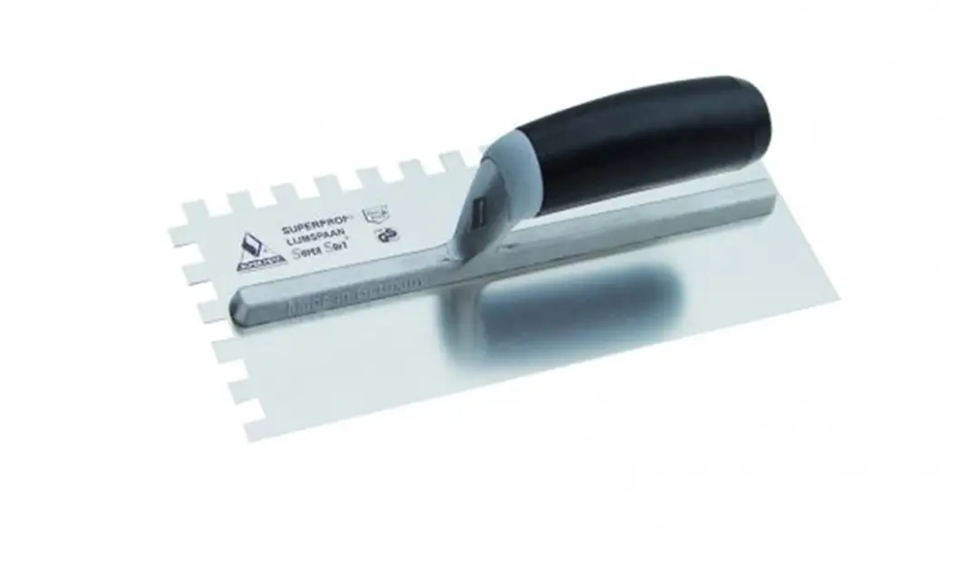 Super Prof Lijmspaan RVS 280x120mm - 8x8mm Wit