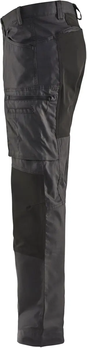 Blåkläder Service Werkbroek Stretch 54 - Donkergrijs/Zwart