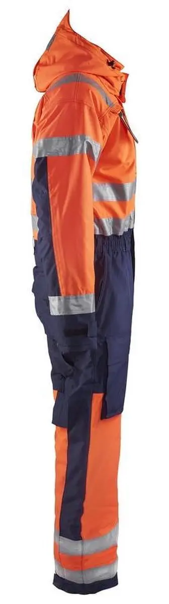 Blåkläder Winteroverall High Vis 6763-1977 - Maat 54 - Oranje/Marineblauw