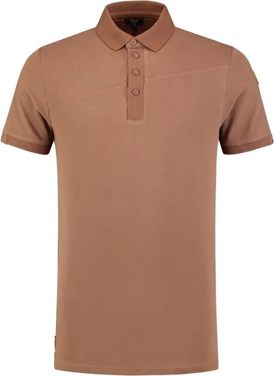 Tricorp Poloshirt Premium Naden 204002 - M - Bruin - afbeelding 6 van 6